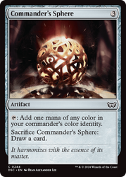 Commander's Sphere [Duskmourn: House of Horror Commander]