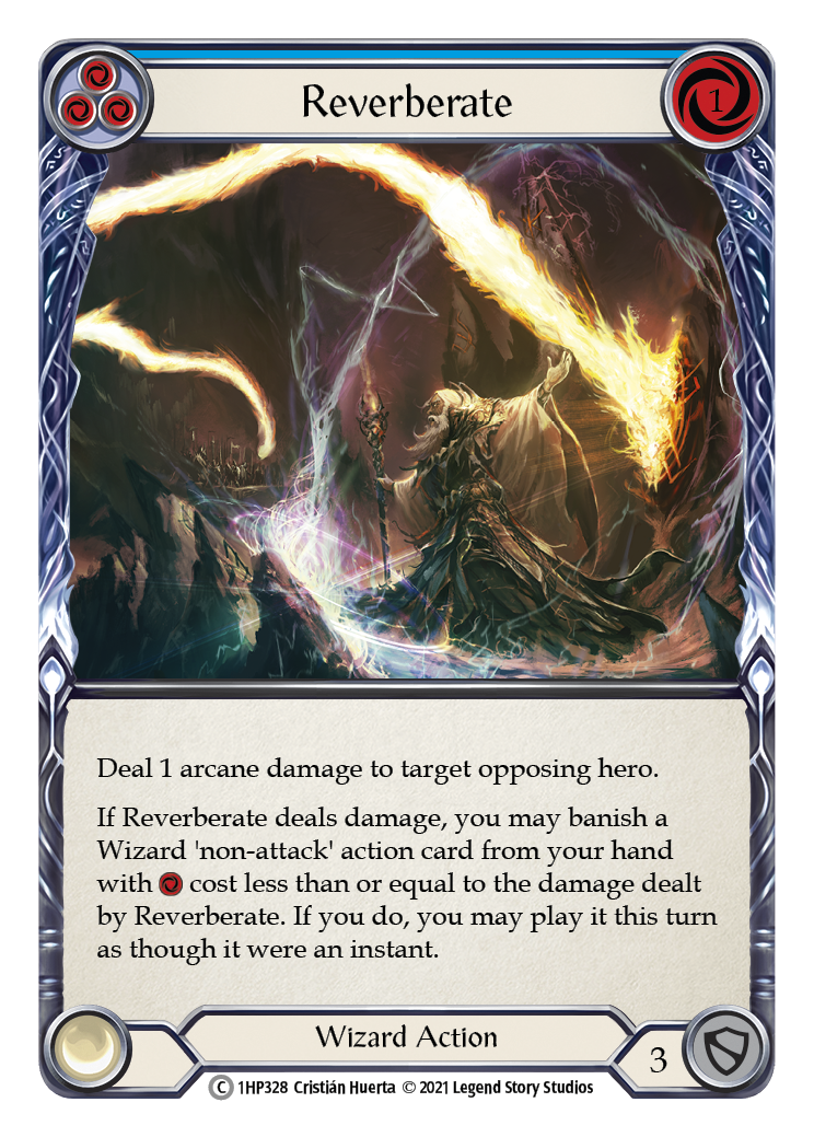 Reverberate (Blue) [1HP328] (History Pack 1)