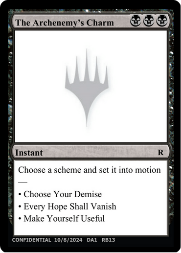 The Archenemy's Charm [Unknown Event]
