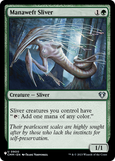 Manaweft Sliver (CMM) [The List]