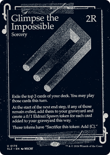 Glimpse the Impossible (0179) [Secret Lair x MSCHF: The Zeta Set]