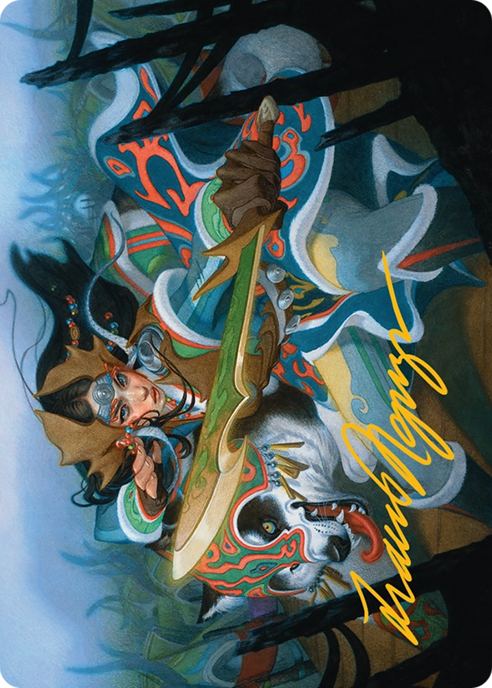 Eshki Dragonclaw Art Card (23/54) [Tarkir: Dragonstorm Art Series]