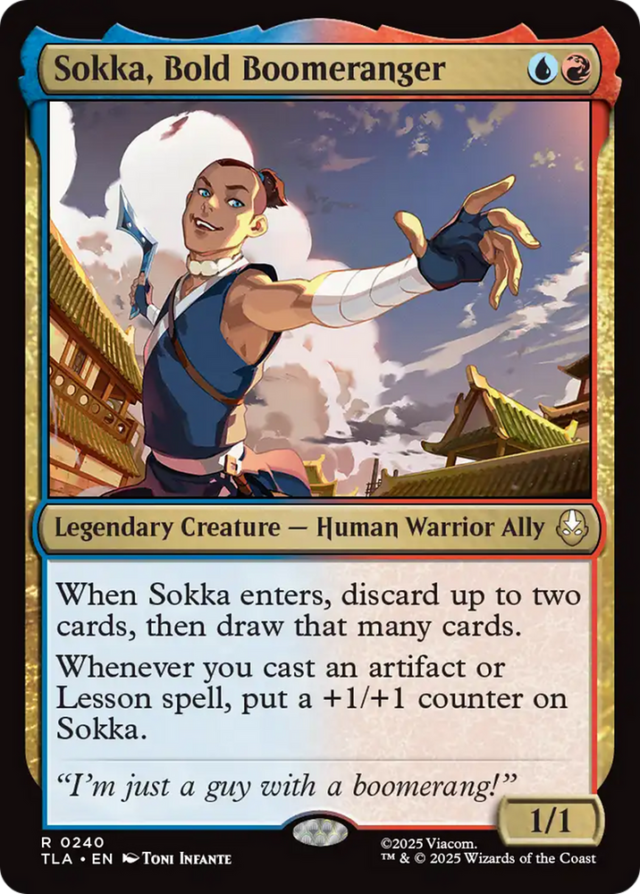 Sokka, Bold Boomeranger [Avatar: The Last Airbender]