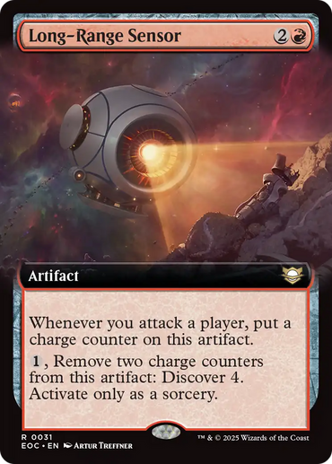 Long-Range Sensor (Extended Art) [Edge of Eternities Commander]