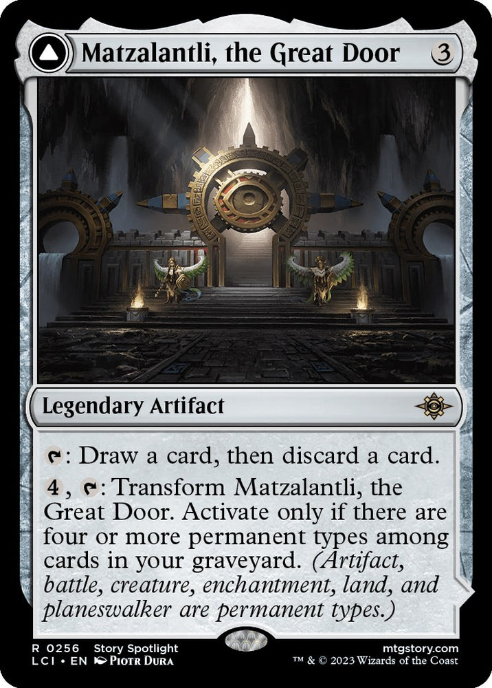 Matzalantli, the Great Door // The Core [The Lost Caverns of Ixalan]