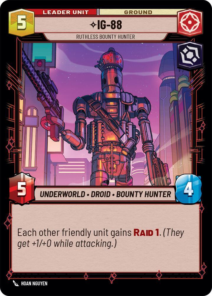 IG-88 - Ruthless Bounty Hunter (Back)