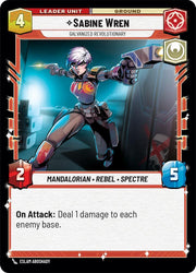 Sabine Wren - Galvanized Revolutionary (Back)