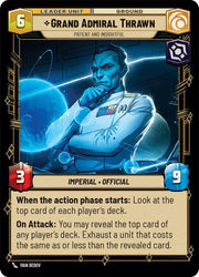 Grand Admiral Thrawn - Patient and Insightful (Back)