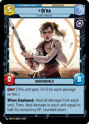 Qi'ra - I Alone Survived (Back)