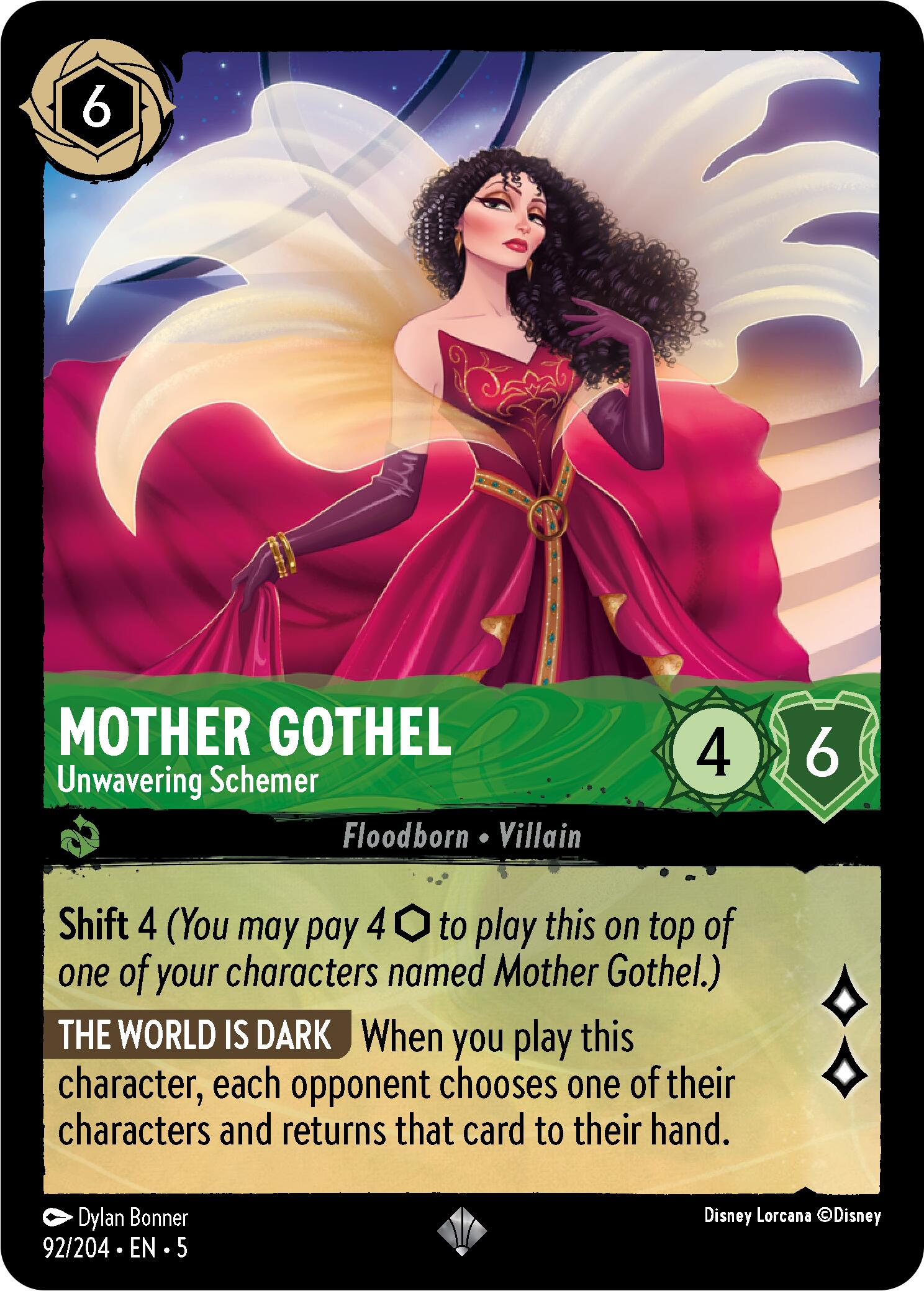 Mother Gothel - Unwavering Schemer (92/204) [Shimmering Skies]