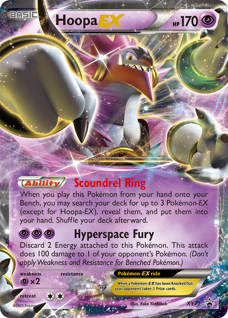 Hoopa EX (XY71) [XY: Black Star Promos]