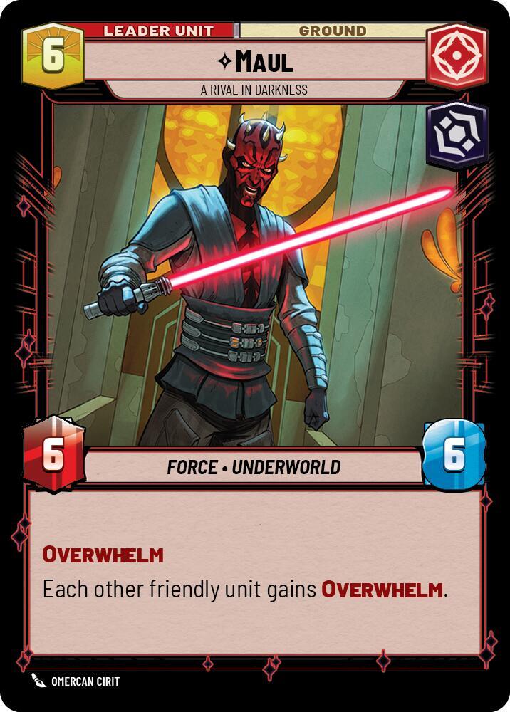 Maul - A Rival in Darkness (Back)
