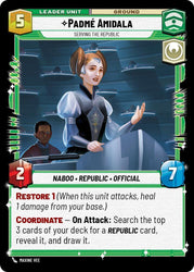 Padmé Amidala - Serving the Republic (Back)