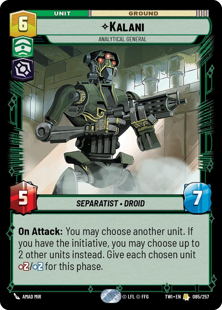 Kalani - Analytical General