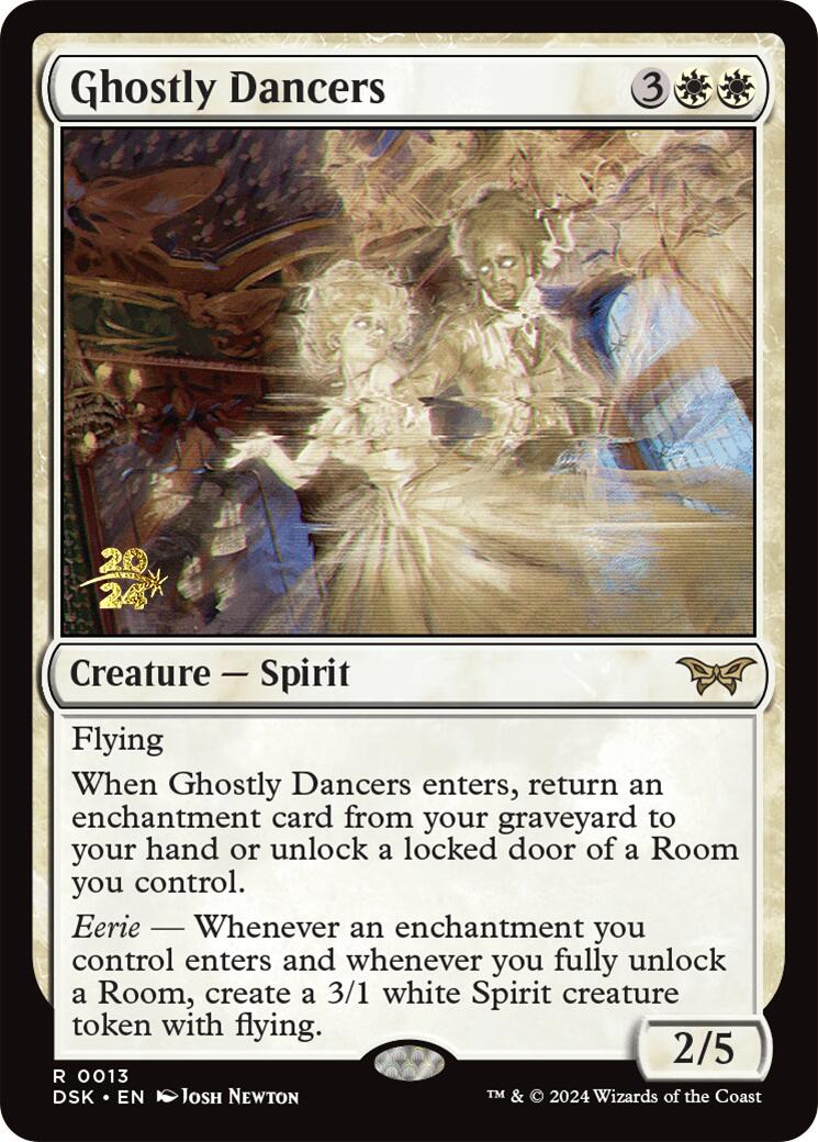 Ghostly Dancers [Duskmourn: House of Horror Prerelease Promos]