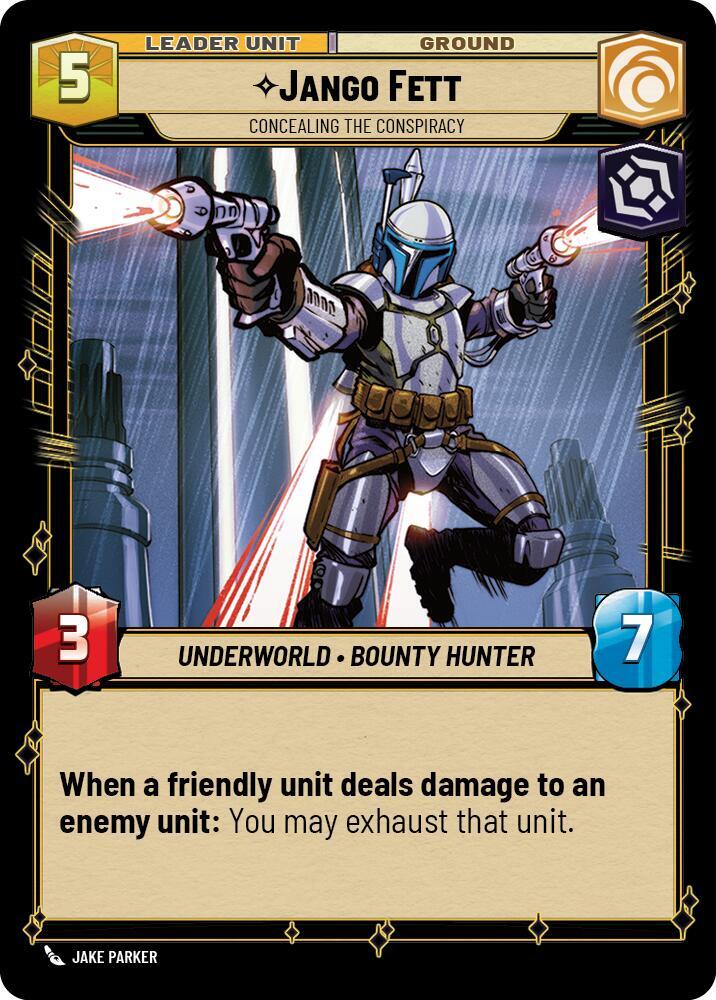 Jango Fett - Concealing the Conspiracy (Back)