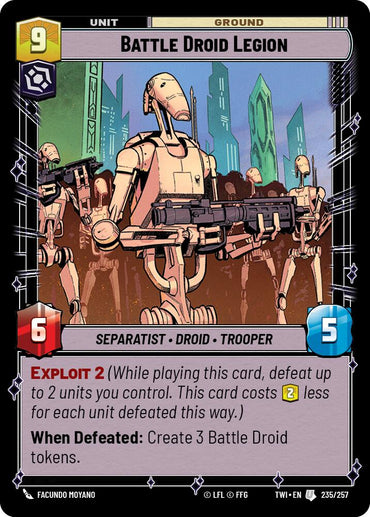 Battle Droid Legion (235/257) (235/257) [Twilight of the Republic]