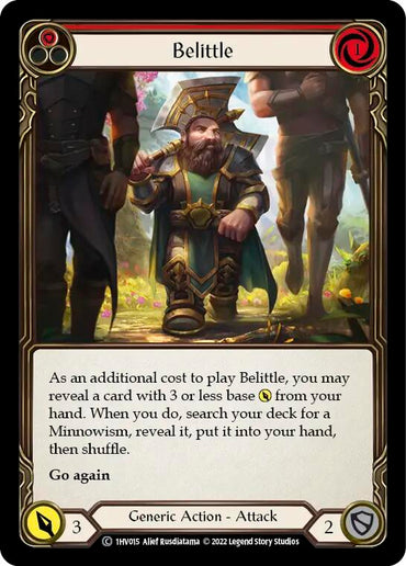 Belittle (Red) [1HV015] (Historic Pack 1 Blitz Deck Viserai)