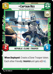 Captain Rex - Fighting For His Brothers (Back)