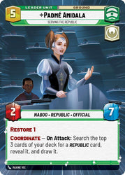 Padmé Amidala - Serving the Republic (Hyperspace) (Back)