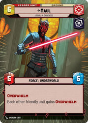 Maul - A Rival in Darkness (Hyperspace) (Back)