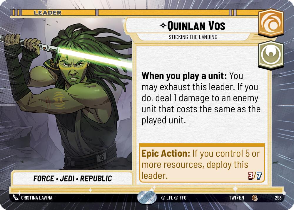 Quinlan Vos - Sticking the Landing (Hyperspace)