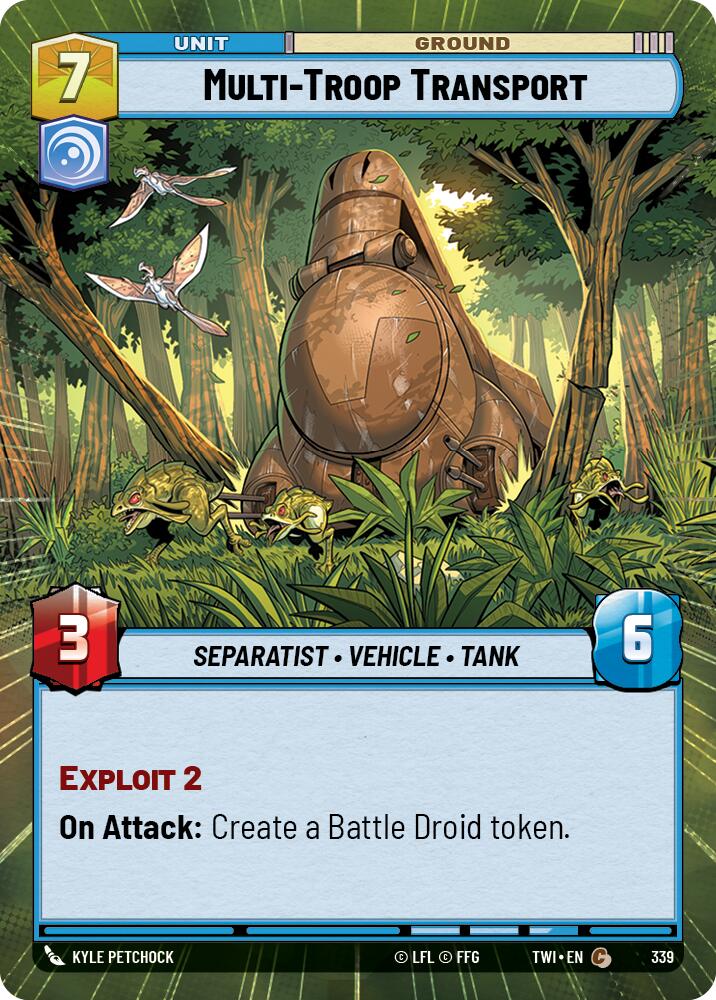 Multi-Troop Transport (339) (Hyperspace) (339) [Twilight of the Republic]