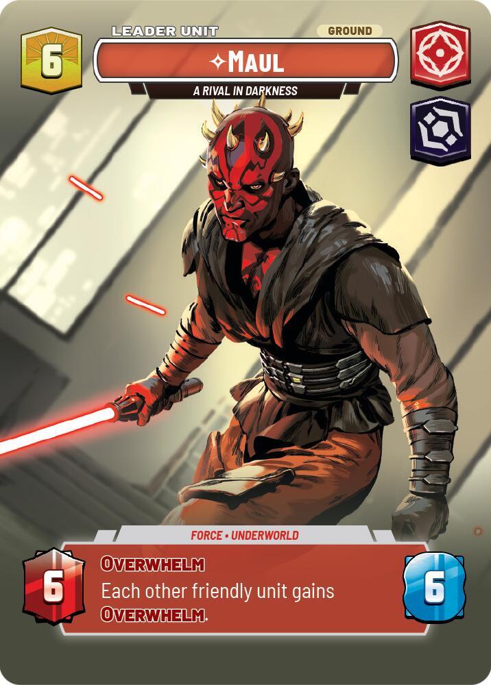 Maul - A Rival in Darkness (Showcase) (Back)
