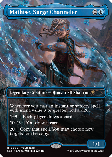 Mathise, Surge Channeler [Secret Lair: Universes Within]