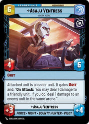 Asajj Ventress - I Work Alone (Back)