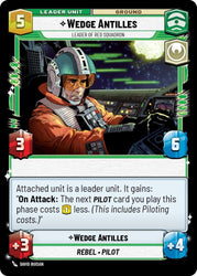 Wedge Antilles - Leader of Red Squadron (Back)