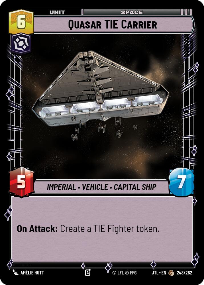 Quasar TIE Carrier (243/262) (243/257) [Jump to Lightspeed]