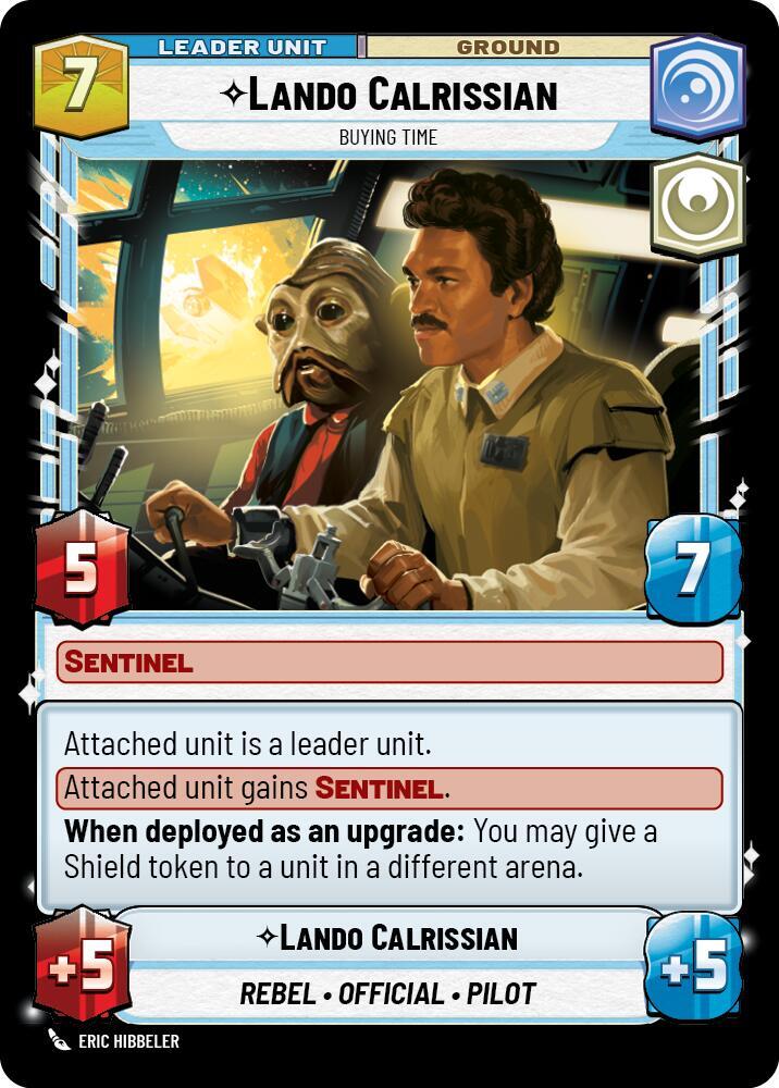 Lando Calrissian - Buying Time (Back)