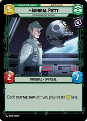 Admiral Piett - Commanding the Armada (Back)