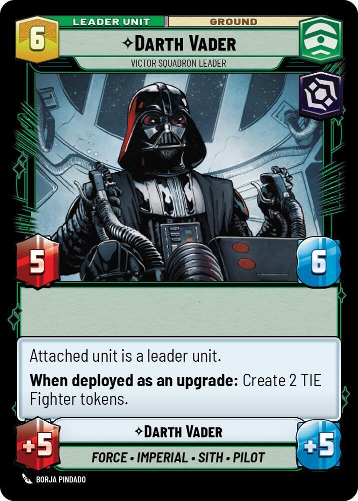 Darth Vader - Victor Squadron Leader (Back)