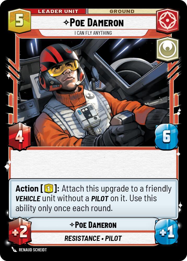 Poe Dameron - I Can Fly Anything (Back)