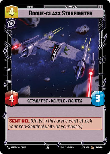 Rogue-class Starfighter (241/262) (241/262) [Jump to Lightspeed]