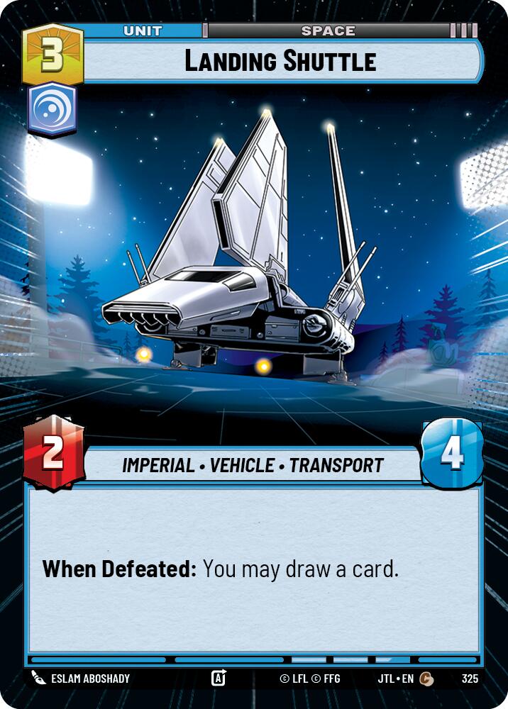 Landing Shuttle (Hyperspace)