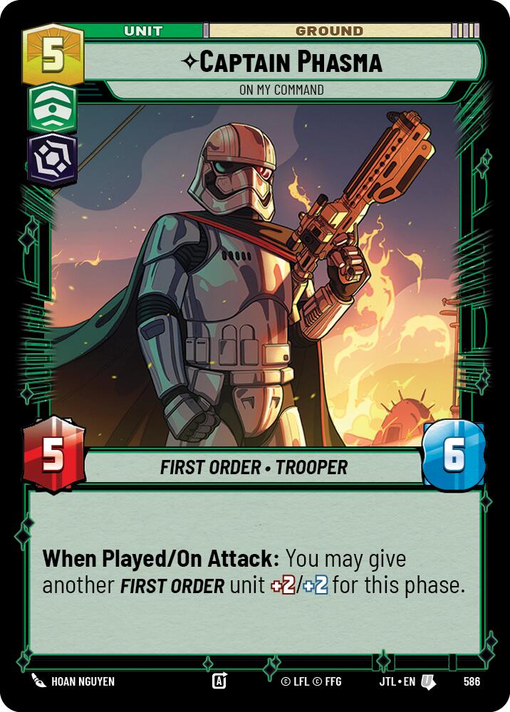 Captain Phasma - On My Command (Foil)