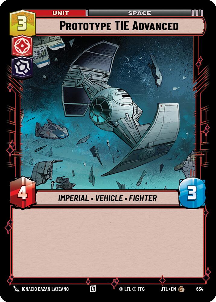 Prototype TIE Advanced (Foil)