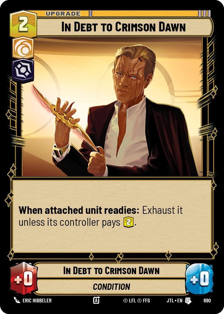 In Debt to Crimson Dawn (Foil)