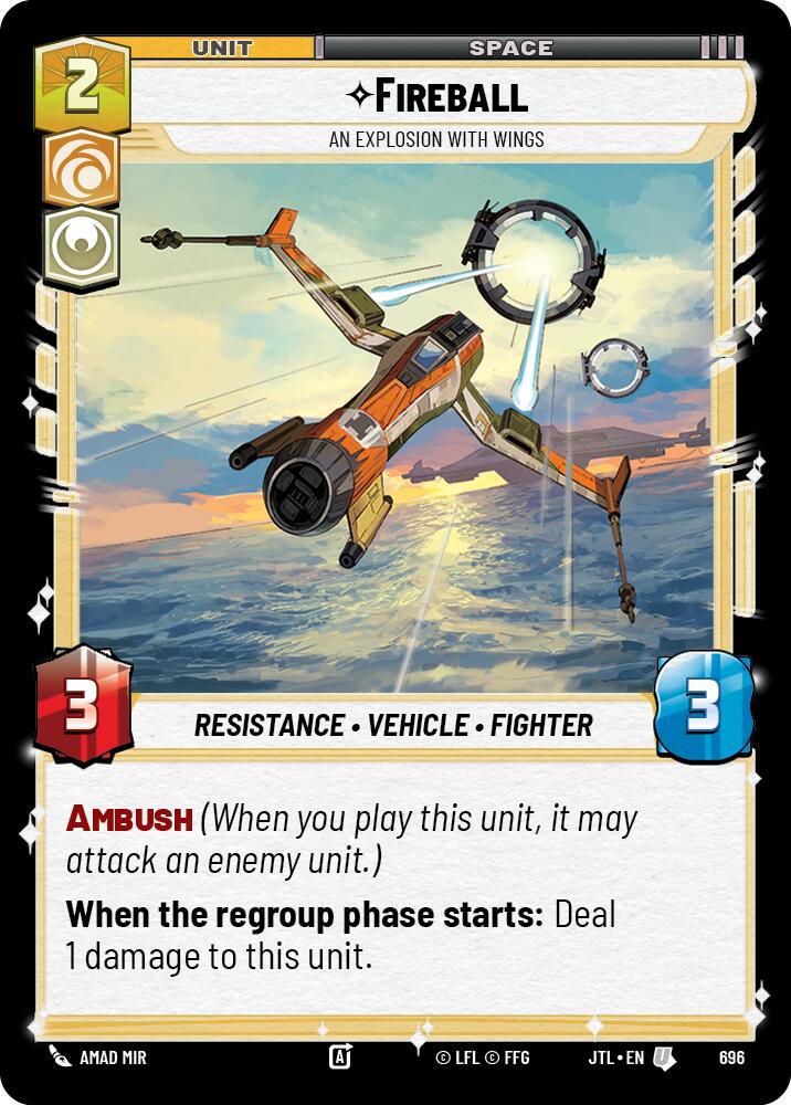 Fireball - An Explosion With Wings (Foil)
