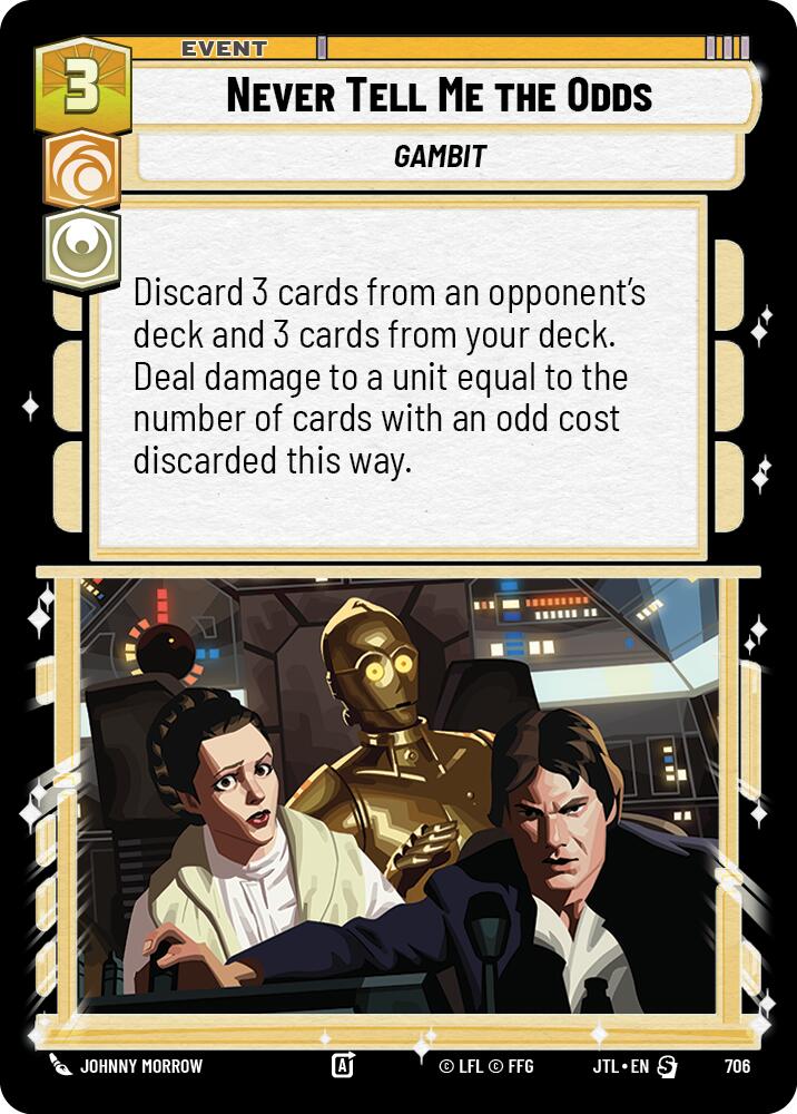 Never Tell Me the Odds (Foil)
