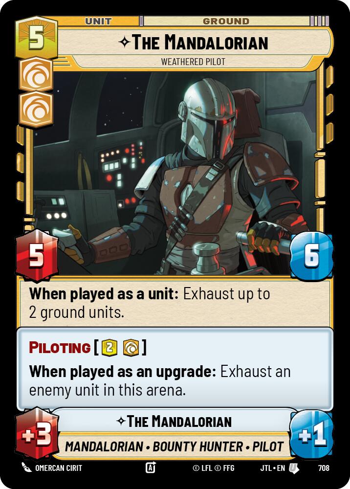 The Mandalorian - Weathered Pilot (Foil)