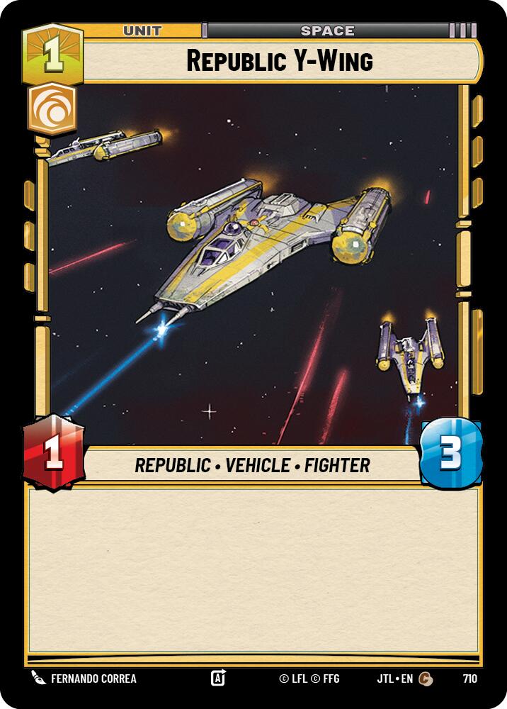 Republic Y-Wing (Foil)