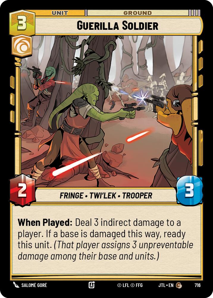 Guerilla Soldier (Foil)
