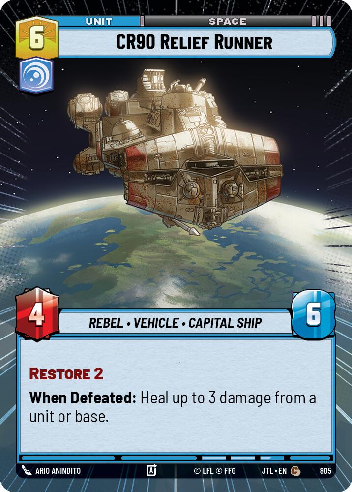 CR90 Relief Runner (Hyperspace Foil)