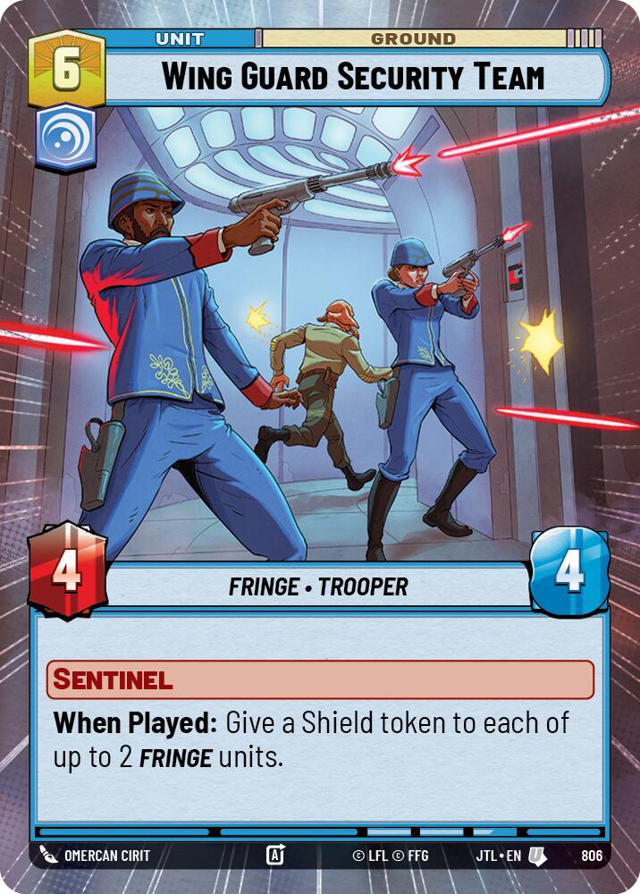 Wing Guard Security Team (Hyperspace Foil)