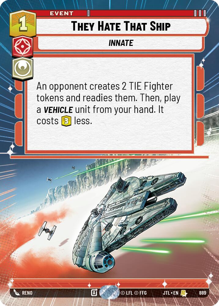 They Hate That Ship (Hyperspace Foil)