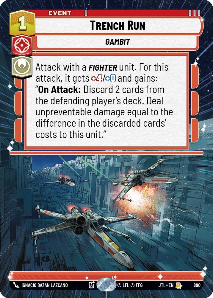 Trench Run (Hyperspace Foil)